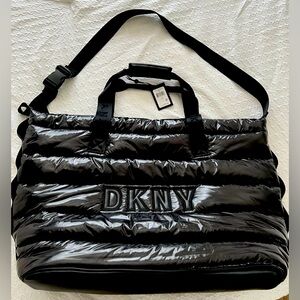 DKNY Nora Puffer Weekender Large Travel Bag